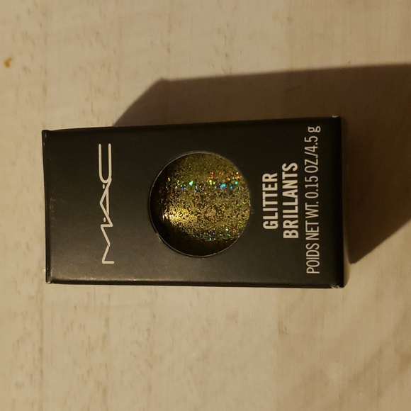 🌟🧚♀️3D BRASS GOLD MAC Cosmetics DISCONTINUED Glitter NWT - Picture 8 of 10